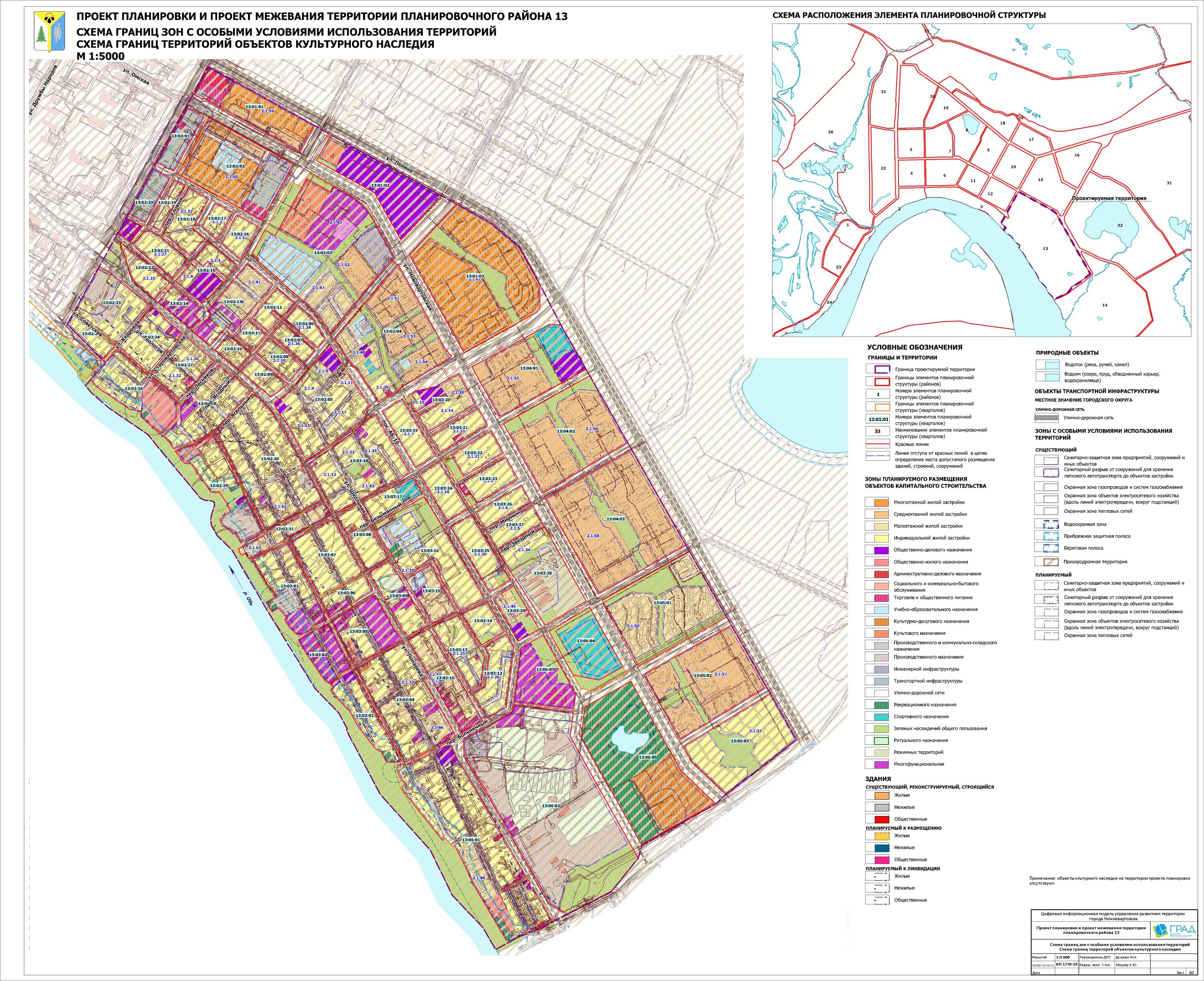Проект планировки территории тюмень Проект планировки и межевания территории планировочного района 13 города Нижнева