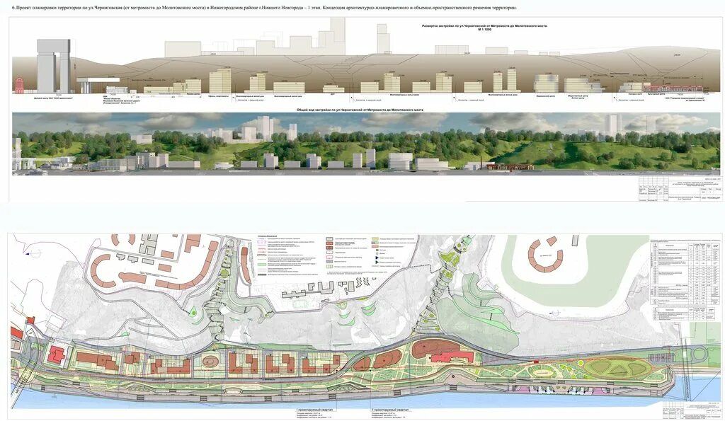 Проект планировки территории улица нижегородская Представлен проект застройки Черниговской набережной в Нижнем Новгороде