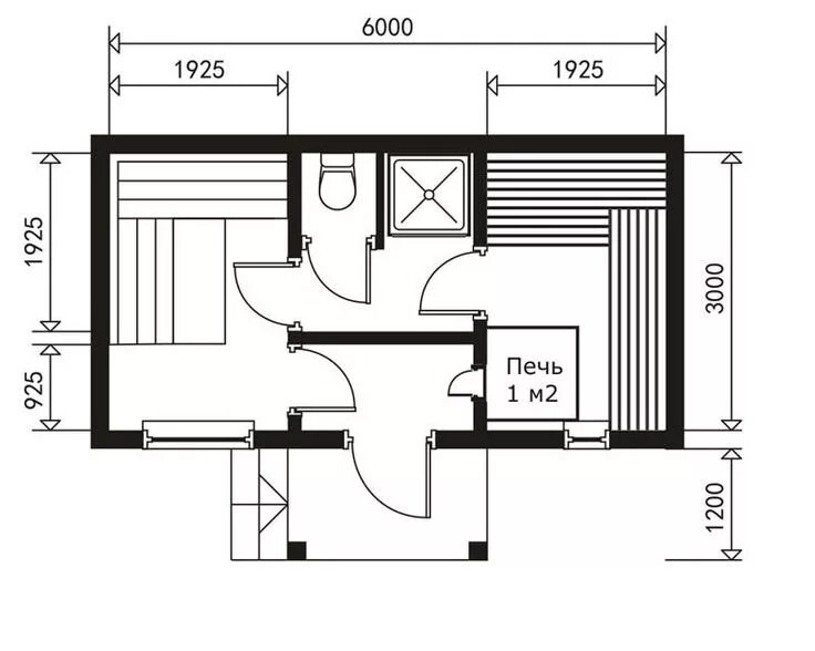 Проект пушкинской бани в перми планировка Вариант1 планировки бани 3 на 6 Планировки, План крошечного дома, План дома