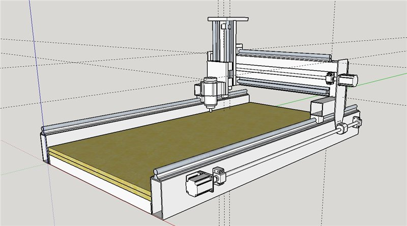 Проект самодельного станка Проект ЧПУ из квадратной трубы 1500*1000*200 - Страница 9 - Самодельные проекты 