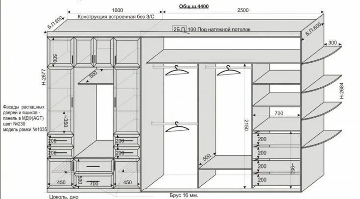 Проект шкафа в прихожую фото Чертежи шкафов Modern cupboard design, Closet designs, Bedroom closet design