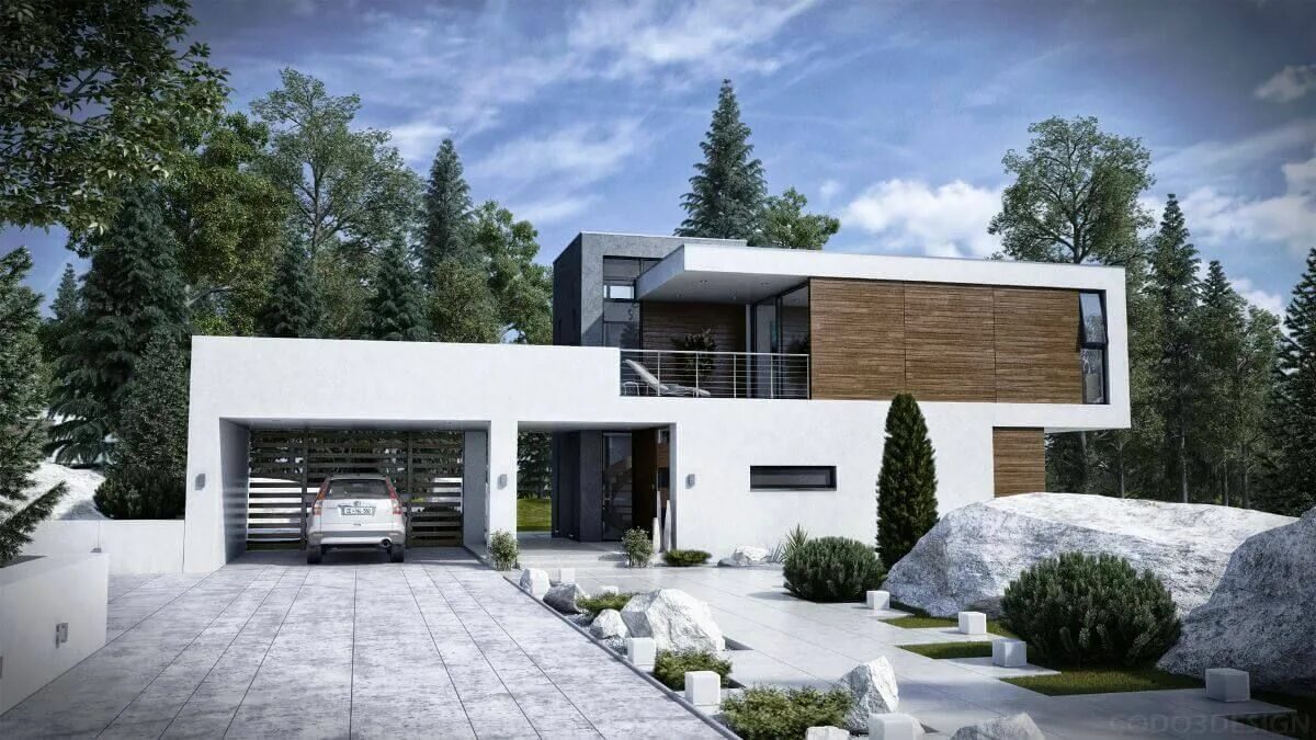 Проект современного дома фото Best Modern House Design Plans and Ideas Modern bungalow house design, Luxury ho