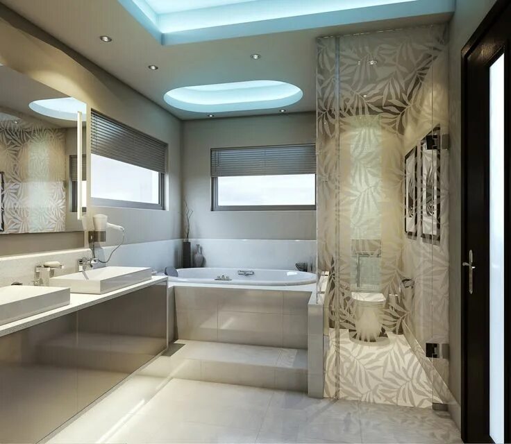 Проект ванной комнаты фото Bathroom By Design. Bathroom design services. Planning and 3D Visuals. - Contemp