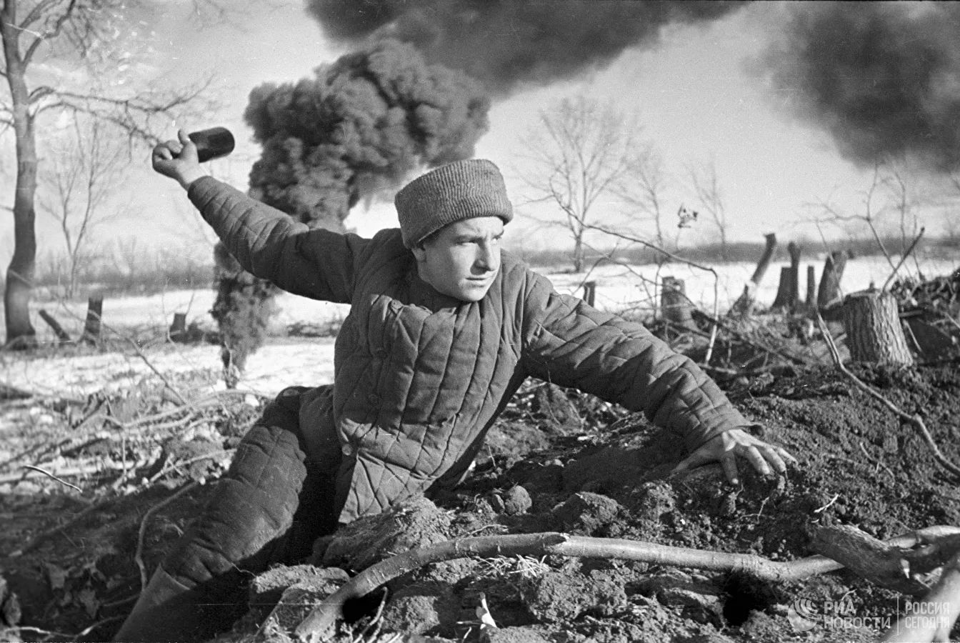 Проект военное фото Битва за Сталинград в фотографиях