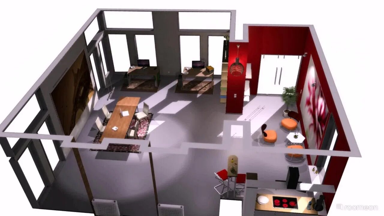 Проектирование дизайна интерьера 3d Freeware 3d Home Interior Design Software - YouTube