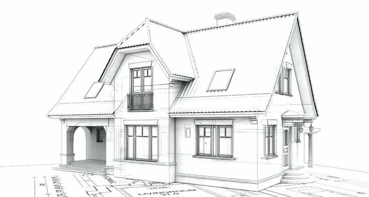 Проектирование дома чертежи Картинки по запросу sketchup Dream house drawing, House design drawing, Drawing 