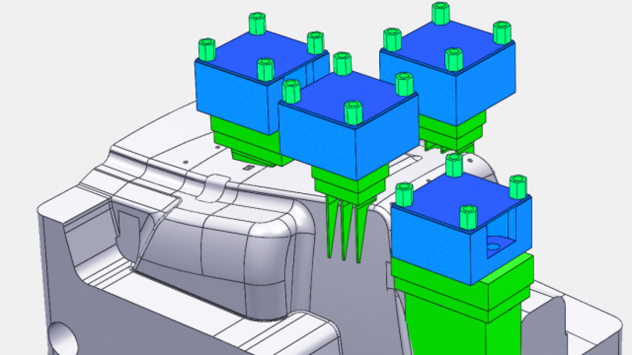 Проектирование оснастки NX для производства АО "Инновационные технологии и решения"