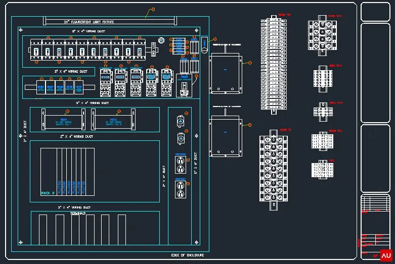 Проектирование схем щитов Re: autocAD electrical 接 线 图 格 式 - Autodesk Community