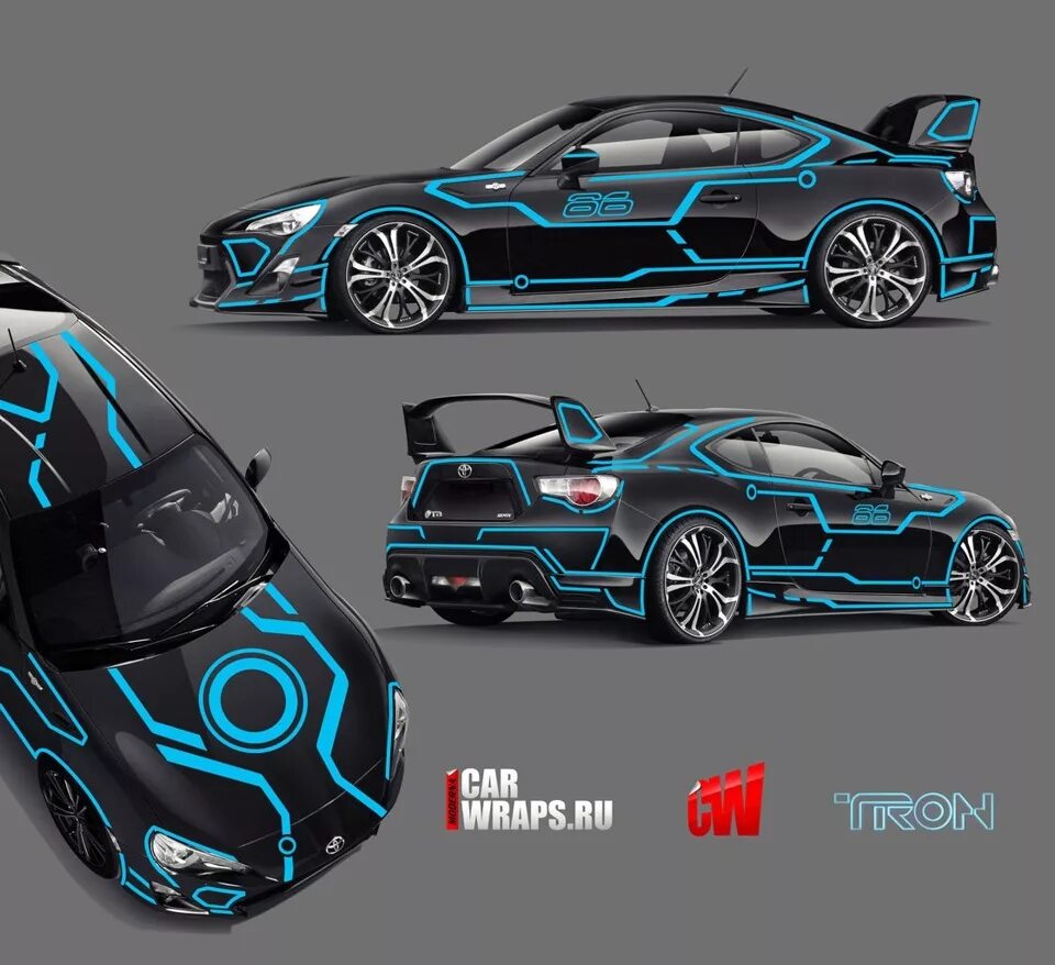 Проектирование тюнинга авто PROJECT GT 86 - TRON - Toyota GT86, 2 л, 2012 года стайлинг DRIVE2