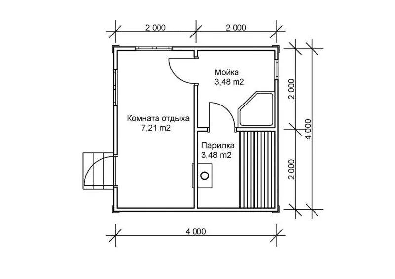 Проекты бань из газобетона бесплатно чертежи Проекты бань с фото из бруса, бревна, пеноблоков