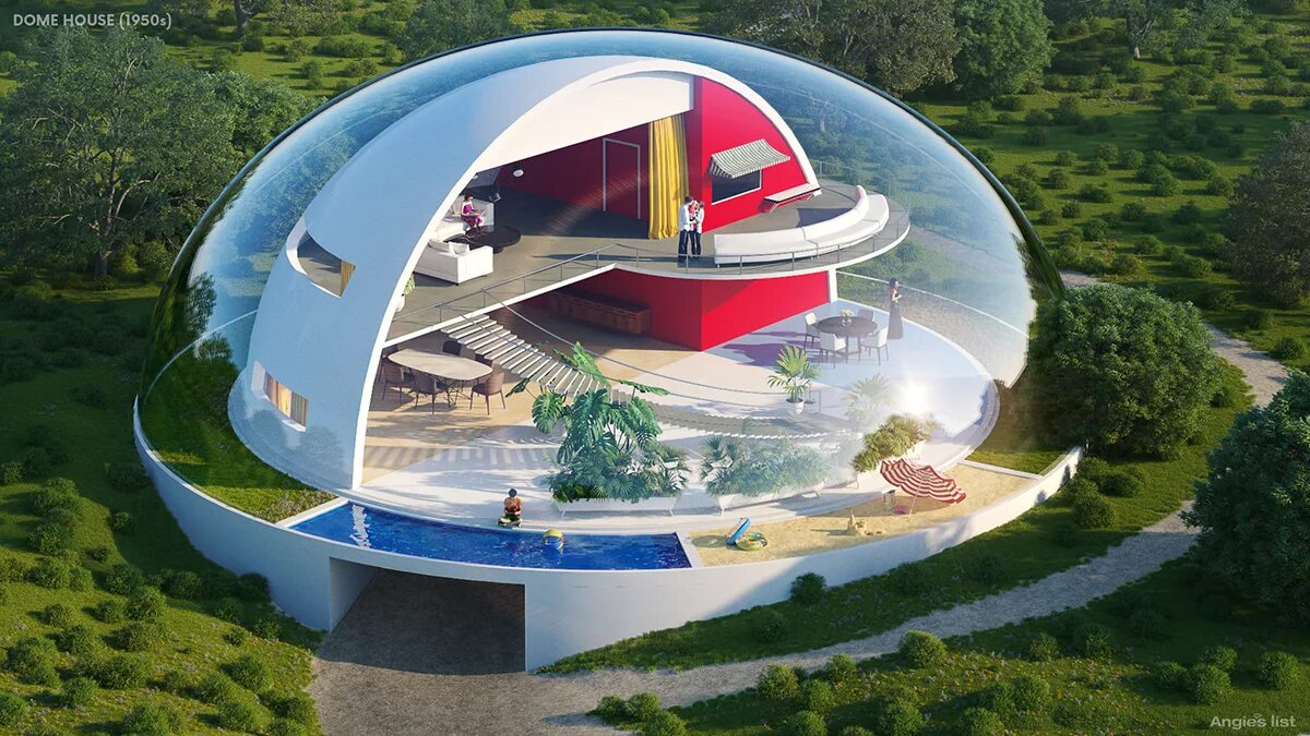 Проекты будущего фото Gallery of 7 Houses of the Future - According to the Past - 7