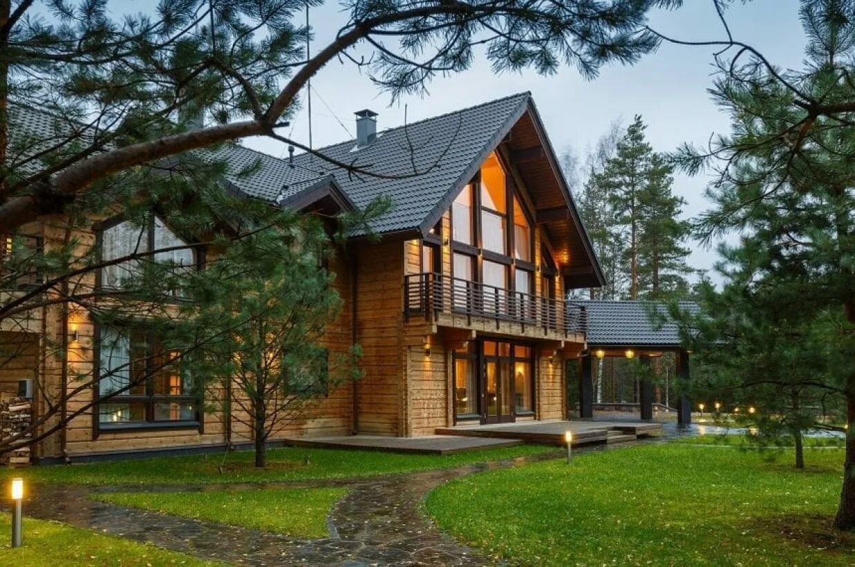 Проекты частных деревянных домов фото Honka log homes - Healthy houses inspired by Nordic nature