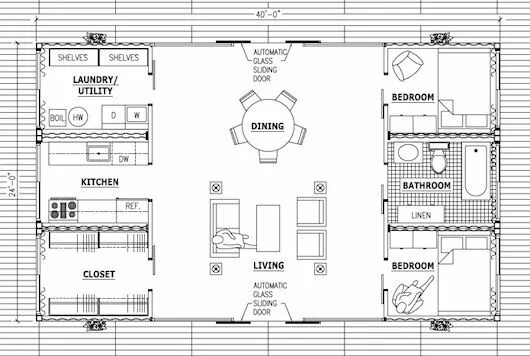 Проекты чертежи домов с морских контейнеров Shipping Container Design - Old Lady House Shipping container house plans, Shipp