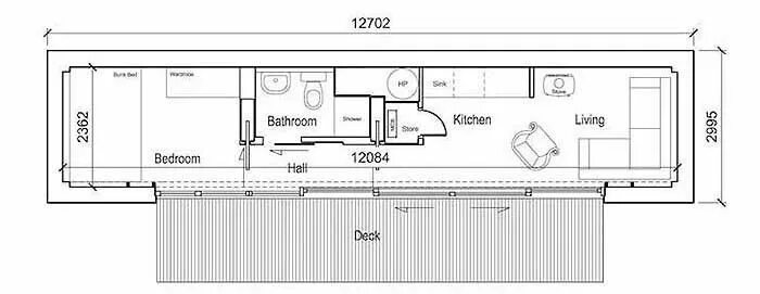 Проекты чертежи домов с морских контейнеров Image result for shipping container plans free pdf Building a container home, Co