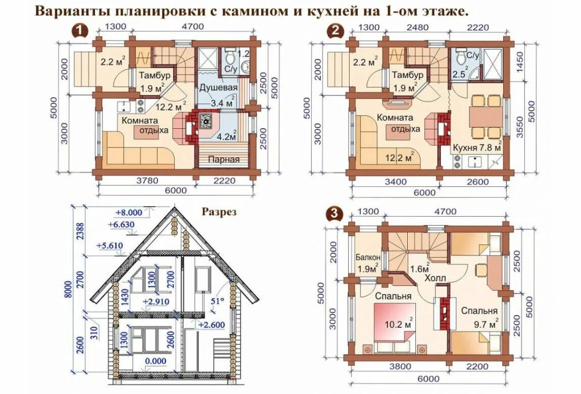 Проекты дома с баней бесплатно чертежи Проект бани АСД-1500 48.5м2, фото, цена, размеры Строительство домов под ключ в 