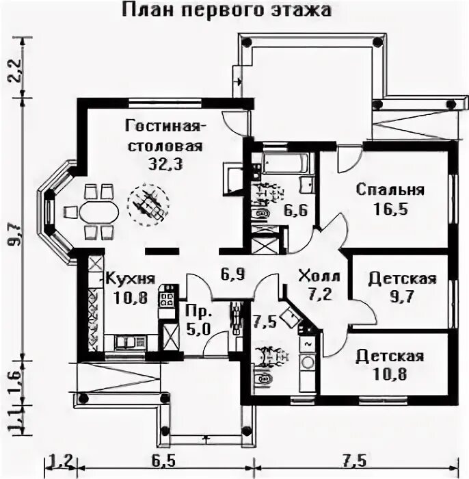 Проекты домов чечне чертежами и размерами Строительство кирпичных и газобетонных домов в Москве по проекту AS-1096, дома п