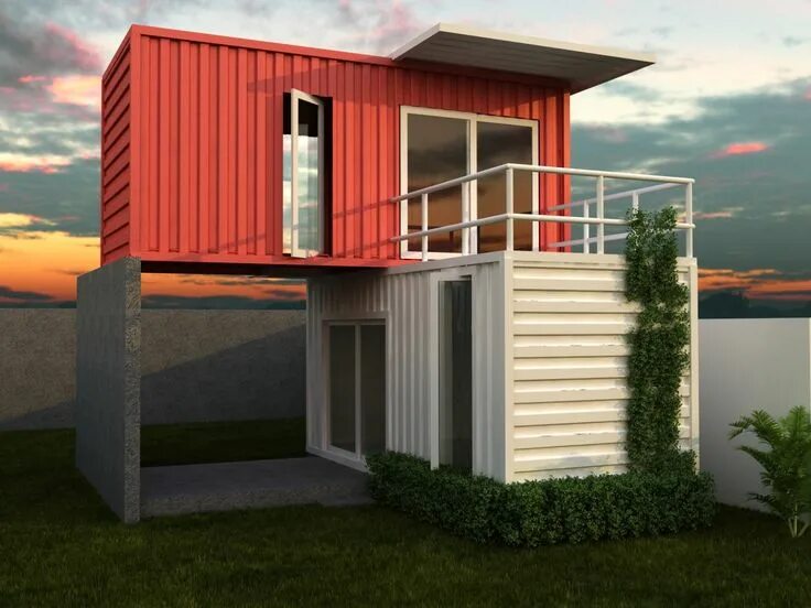 Проекты домов из блок контейнеров с фото container loft - Pesquisa Google Container house plans, Small house design, Hous