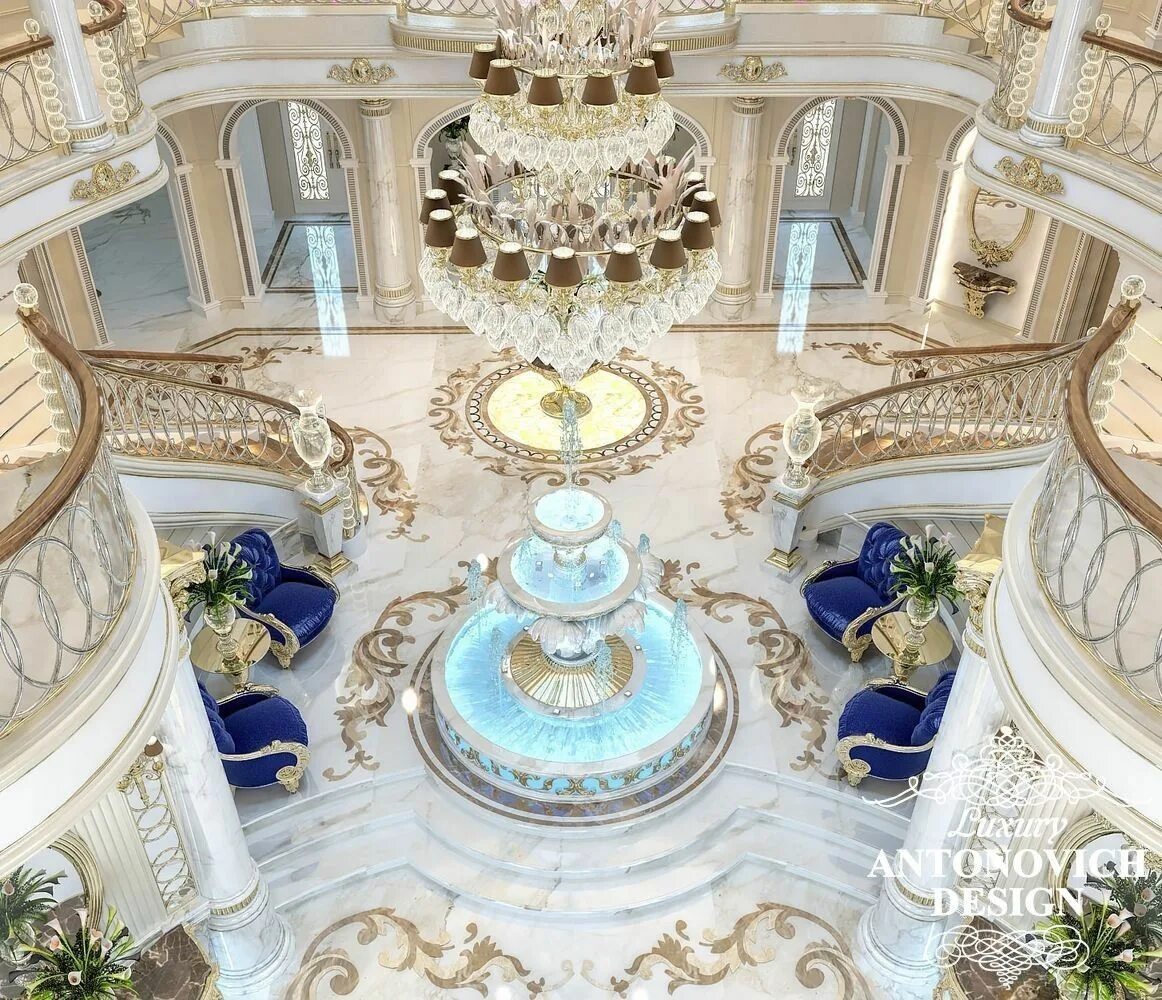 Проекты дворцов фото Дизайн элитных полов из мрамора Hall interior design, Luxury home decor, Luxury 