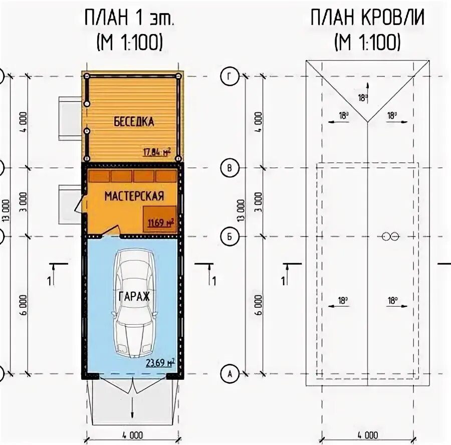 Проекты гаража фото и чертежи Проекты гаража с хозблоком: чертежи и эскизы с размерами, варианты конструкций и