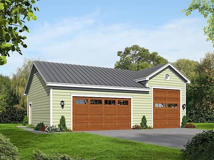 Проекты гаража с хозблоком фото RV Garage Plan, 062G-0078 Garage house plans, Rv garage plans, Rv garage