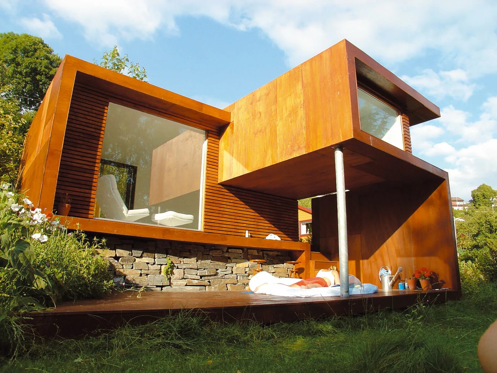 Проекты интересных домов фото Adequate Casa Kolonihagen by Tommie Wilhelmsen - MyFancyHouse.com