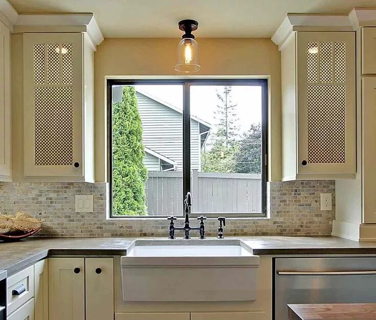 Проекты кухонь с окном фото wide casement windows in kitchen - Google Search Kücheneinrichtung, Küchenumbau,