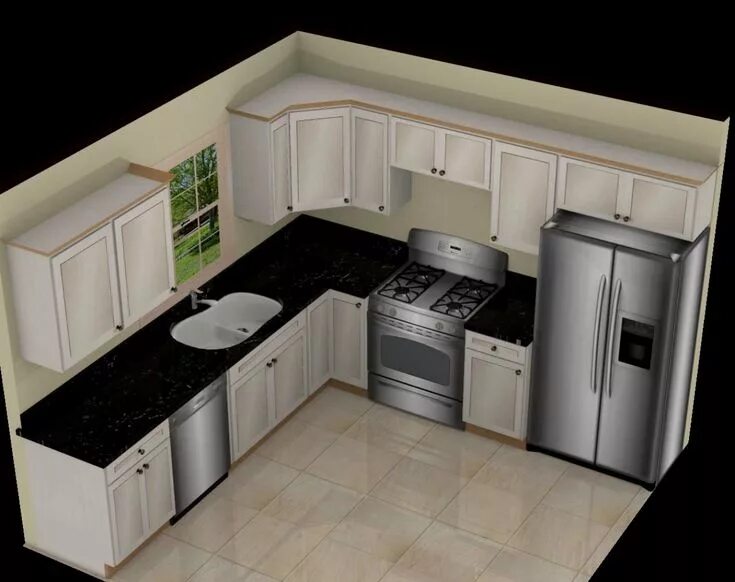 Проекты кухонных гарнитуров угловых фото 10 10 L Shaped Kitchen Designs Home Design Ideas Modern L Shaped Kitchen Design 