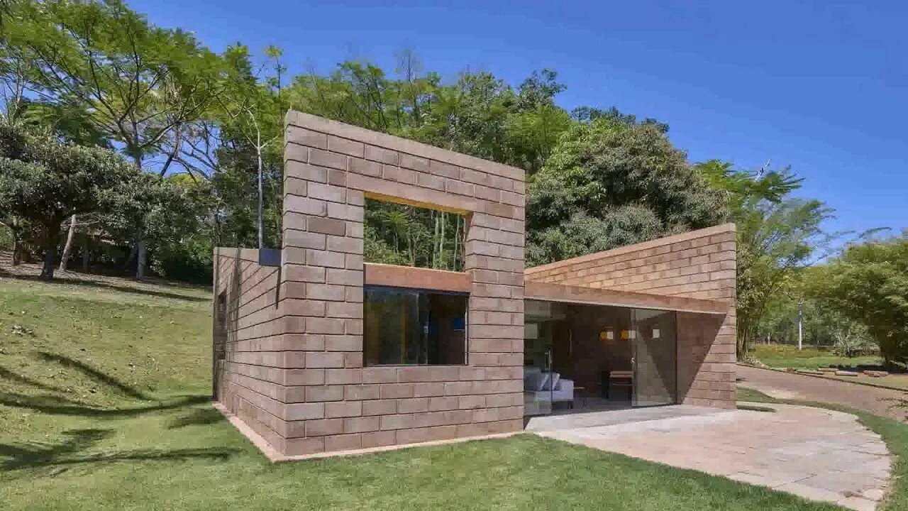 Проекты маленьких фото Slope House Design - YouTube