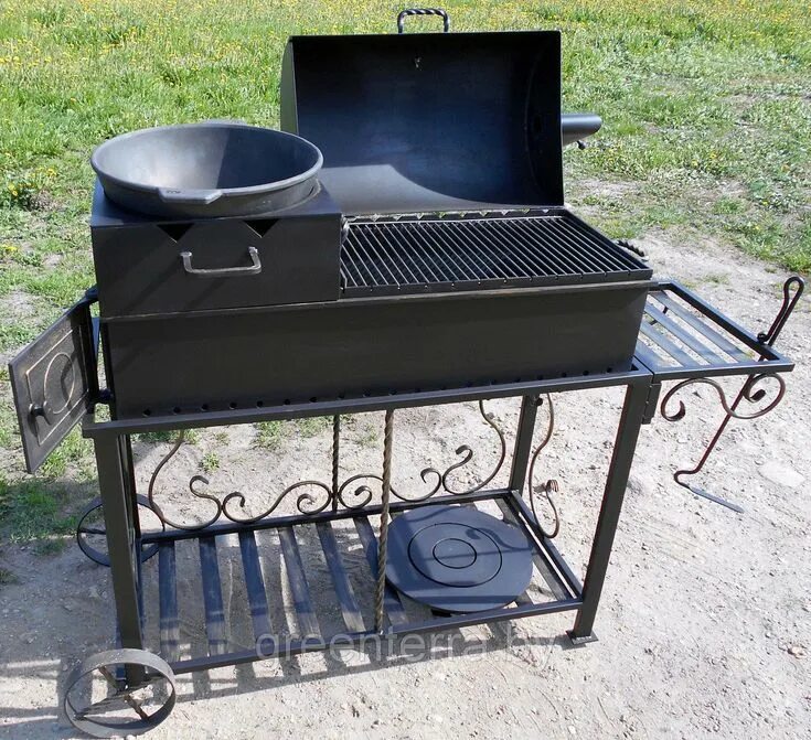 Проекты мангалов из металла фото Pin by Юлия Кузнецова on Мангал Bbq grill design, Backyard bbq grill, Custom bbq