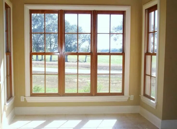 Проекты окон фото 11+ Extraordinary White Windows With Wood Trim Gallery Wood windows white trim, 