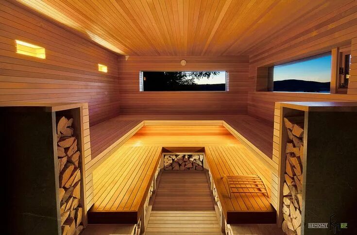 Проекты парилок фото Подсветка лежаков Sauna design, Architect, Design