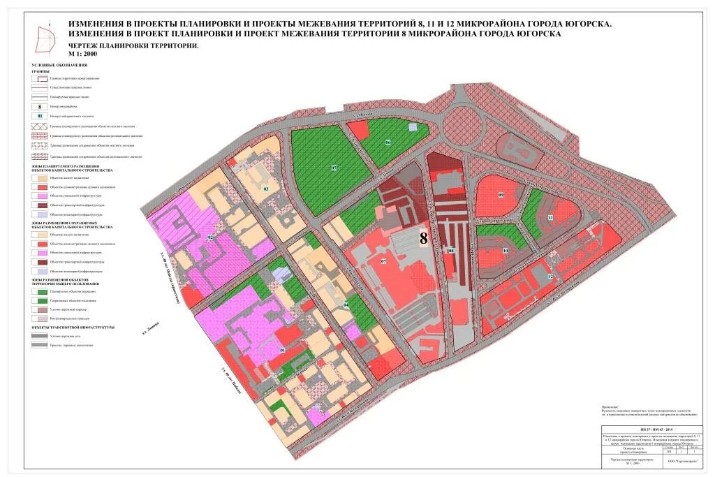 Проекты планировки территории 2015 Администрация города Югорска