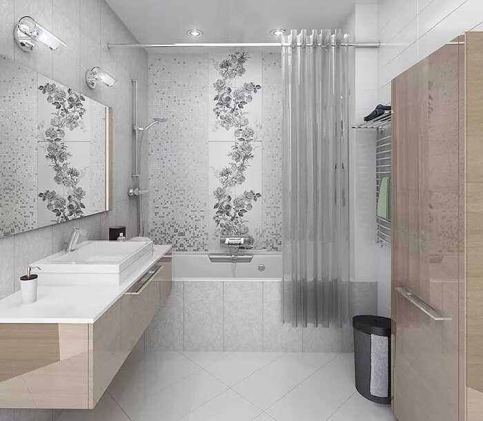 Проекты ванной комнаты плитка дизайн фото Дизайн ванная п 46м Bathroom decor, Bathroom interior design, Bathroom design sm