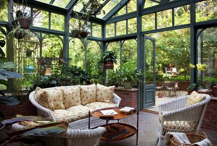 Проекты зимнего сада фото 35+ Amazing conservatory greenhouse ideas for indoor-outdoor bliss Conservatory 