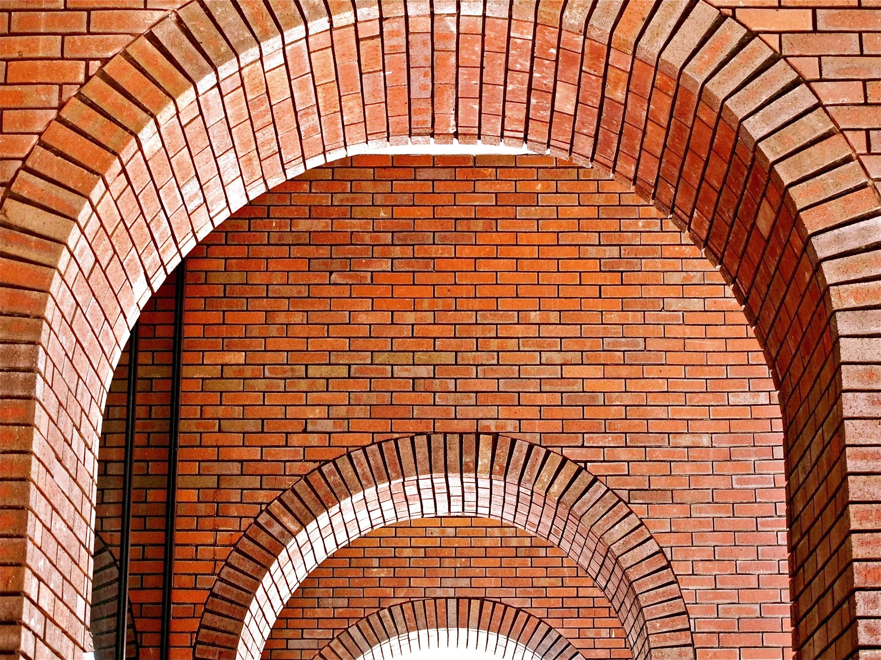 Проемы из кирпича фото Wallpaper : window, architecture, abstract, building, reflection, wall, bricks, 