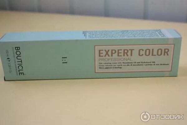 Профессиональная краска для волос фото упаковки Отзыв о Профессиональная краска для волос Bouticle Expert Color Мой первый опыт 