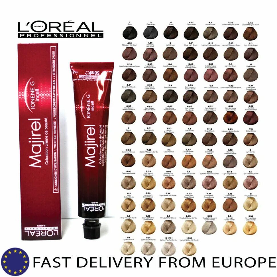 Профессиональные краски для волос отзывы фото Купить loreal majirel majirouge professionnel (Цвет Волос) заказать с доставкой