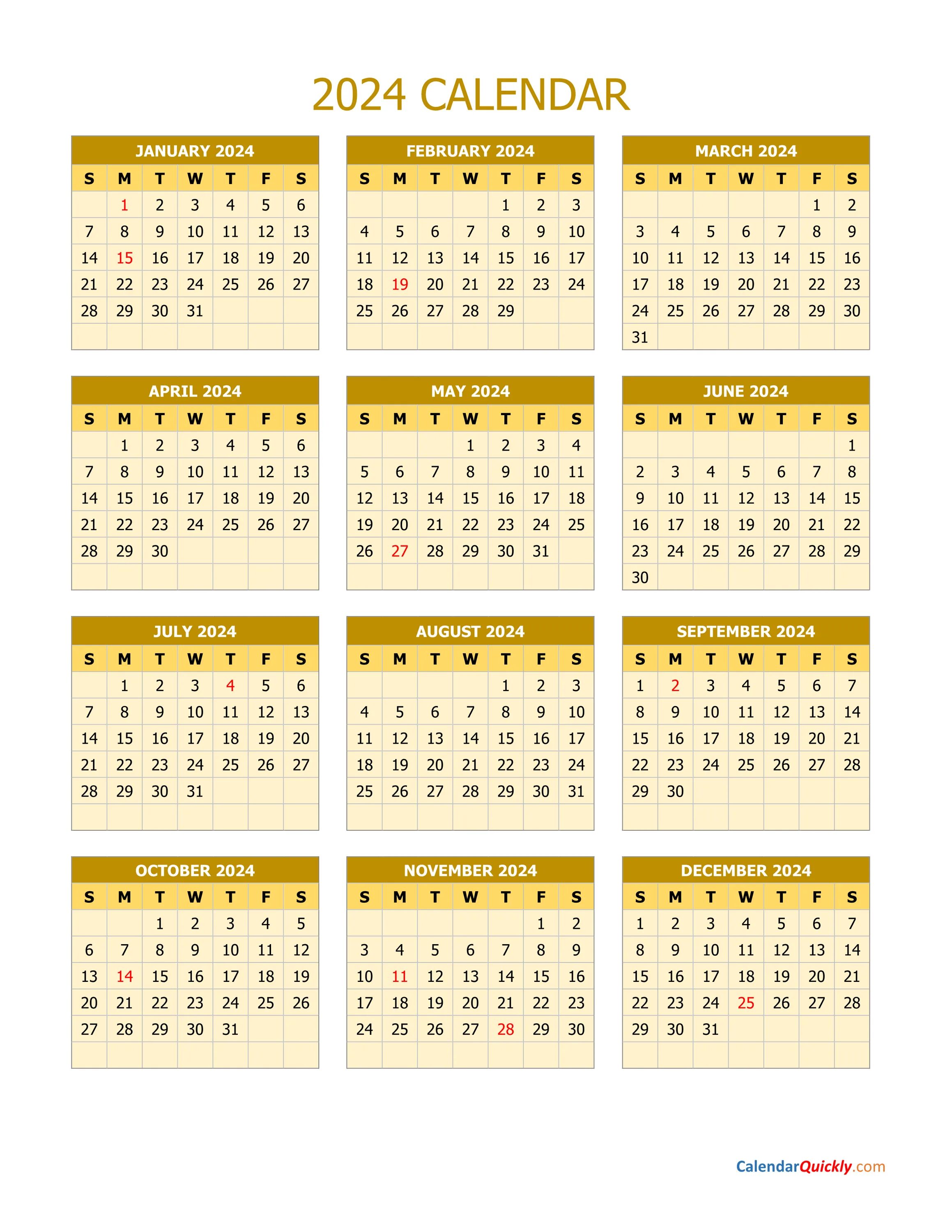 Профессиональный календарь на 2024 год 2024 Calendar Vertical Calendar Quickly