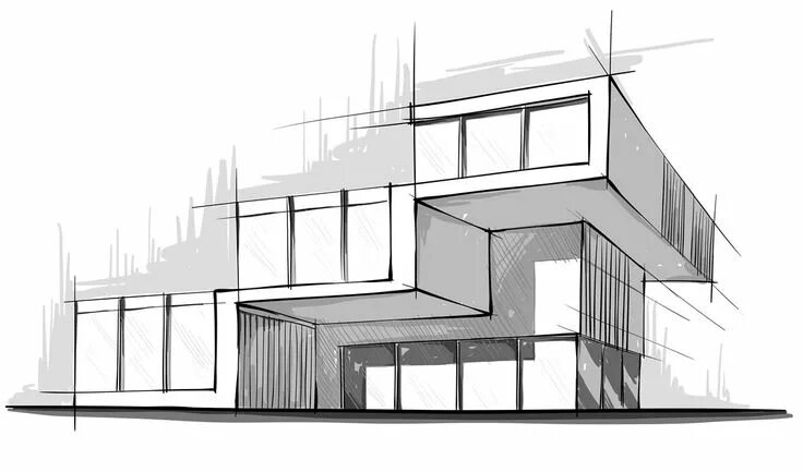 Профиль культура дома дизайн и технология modern architecture sketches - Google Search Architecture blueprints, Architectu