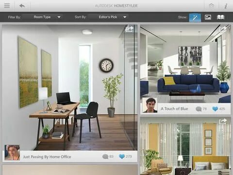 Программ дизайн интерьера скачать бесплатно на русском Homestyler Interior Design app- experiment with real products and colors. Best i