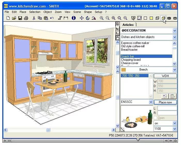 Программа дизайн кухня скачать Kitchen Draw Program