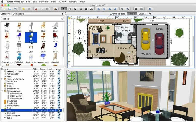 Программа дизайна интерьера скачать бесплатно торрент Free Home Design Software for Mac Home design software, Home design software fre