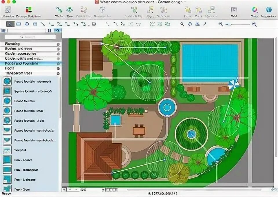 Программа для дизайна дома и участка программа Garden Design Pro Ландшафтные планы, Дизайн сада, Дизайн