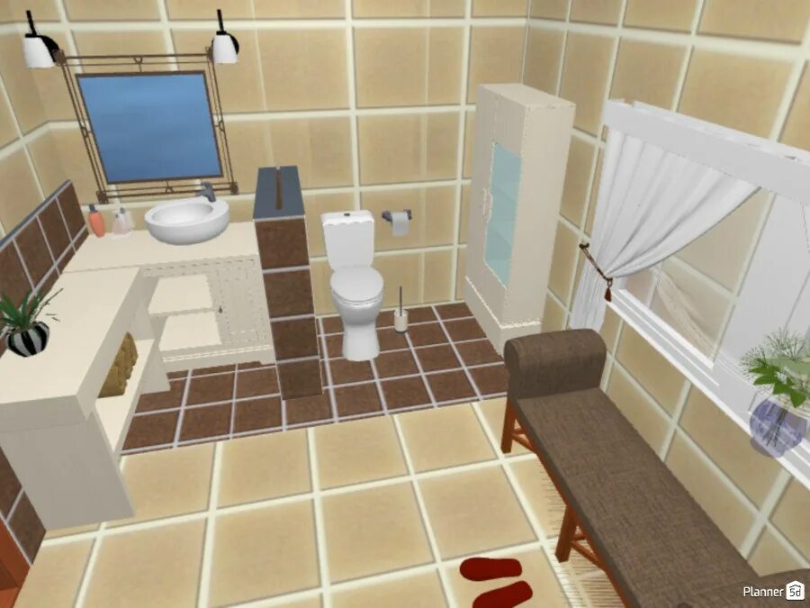 Программа для дизайна интерьера ванны Ванная комната - Bathroom floorplans