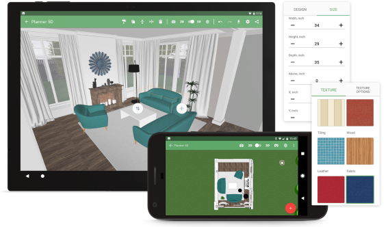 Программа для интерьера квартиры андроид Дизайн интерьера на устройствах Android - Planner 5D