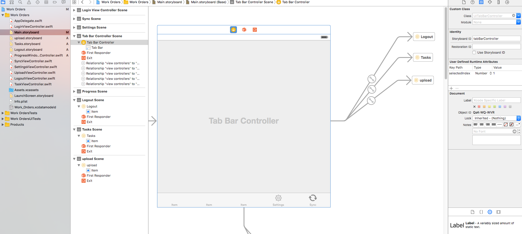 Программа для красивого оформления текста ios - Use Storyboard References While Retaining Icons & Text for Tab Bar Control