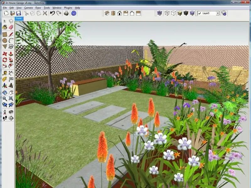 Программа для ландшафтного дизайна Best Free Landscape Design Software