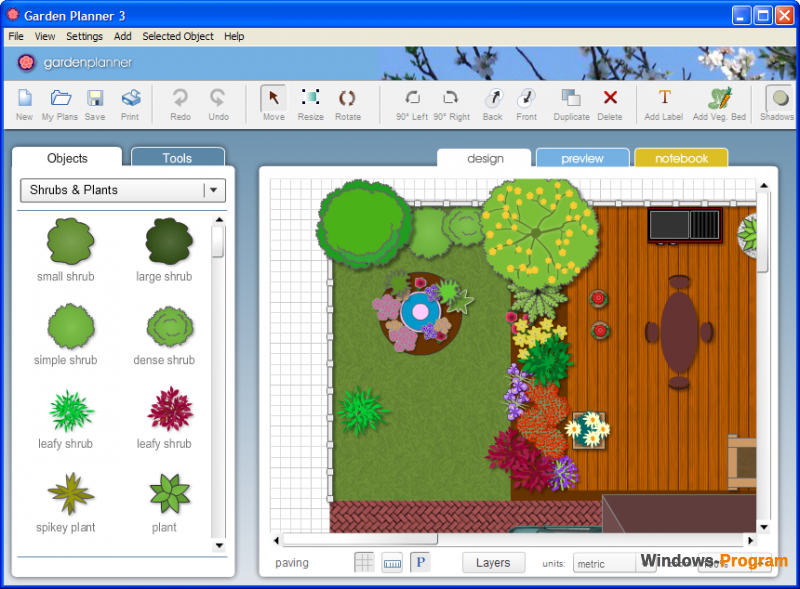 Программа для планировки участка Скачать Garden Planner 3.4.7 + Crack + торрент