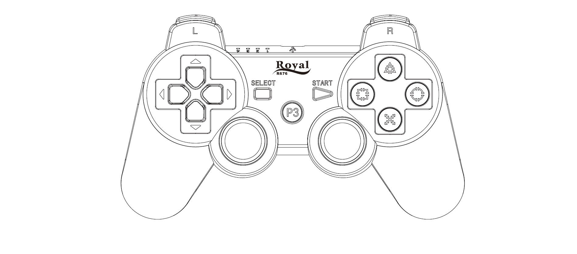 Программа для подключения dualshock 3 к пк Royal R676 Dualshock PS3 Instruction Manual - Manuals+