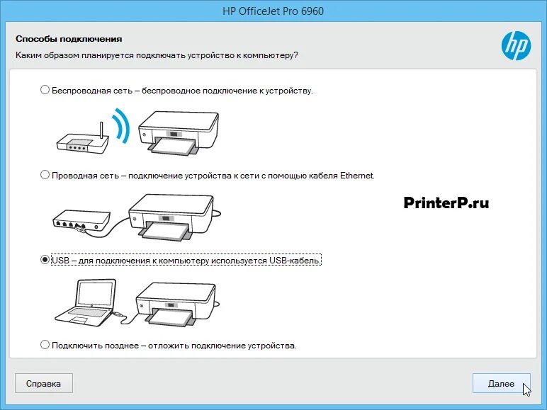 Программа для подключения принтера к компьютеру Драйвер для HP Officejet Pro 6968 + инструкция как установить на компьютер